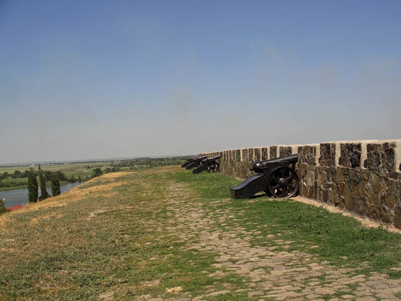 Image -- Oziv (Azov) fortress ramparts.