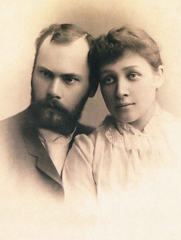 Image -- Oleksii Beketov with wife