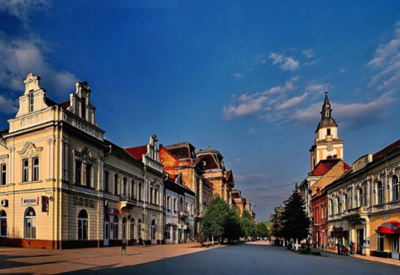 Image -- Berehove: city center.