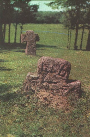 Image -- 17th-century Cossack graves at Berestechko.