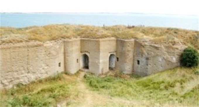 Image -- Ruins of the ancient Greek colony of Borysthen on the Berezan Island.