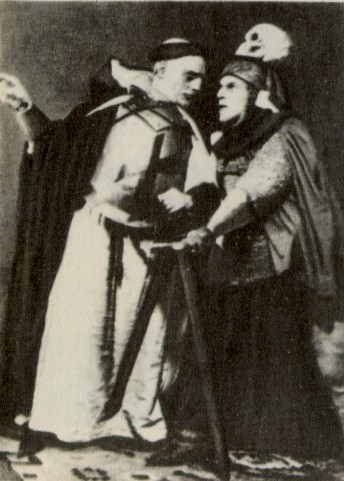 Image -- A scene from the Berezil theatre's performance of Prosper Merimee's La Jaquerie.