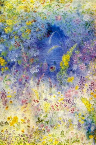 Image -- Kateryna Bilokur: Field Flowers (1941).