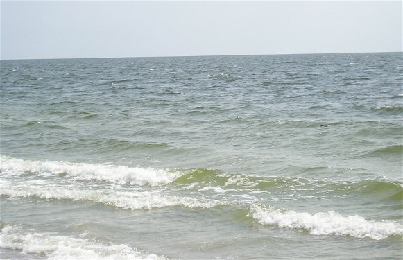 Image -- The Black Sea near the Kinburn Spit.