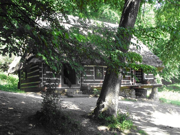 Image -- A traditional Boiko dwelling.