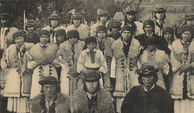 Image -- Boikos from Yasenia in Kalush region (early 20th century).