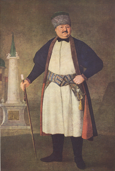 Image -- Volodymyr Borovykovsky: Portrait of Colonel Rudenko.
