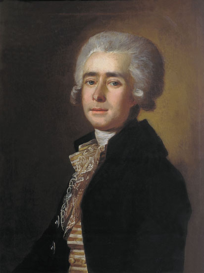 Image -- A portrait of Dmytro Bortniansky by M. Belsky (1788).