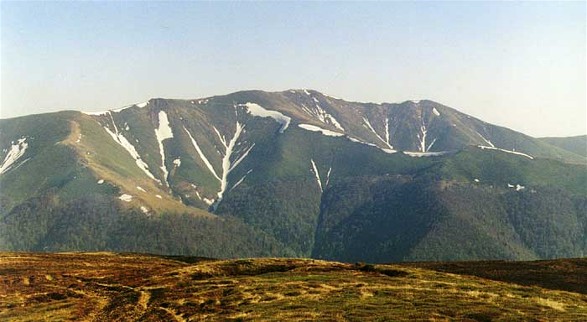Image -- Mount Stih (1,677 m) in the Borzhava mountain group in the Polonynian Beskyd.
