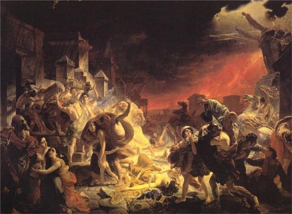 Image -- Karl Briullov: The Last Day of Pompei (1830-33)