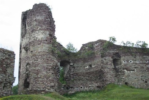 Image -- Ruins of the Potocki family's castle (14th-16th century) in Buchach.