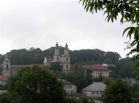 Image -- Buchach: panorama with the Basilian monastery.