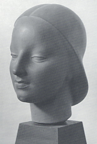 Image -- Mykhailo Chereshnovsky: Girl (1947).