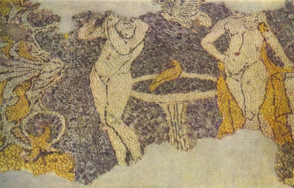 Image -- Chersonese Taurica: floor mosaic (3rd-2nd century BC).