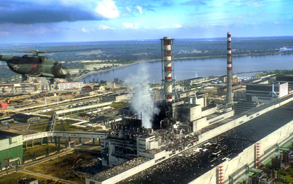 Image -- Chornobyl nuclear disaster.
