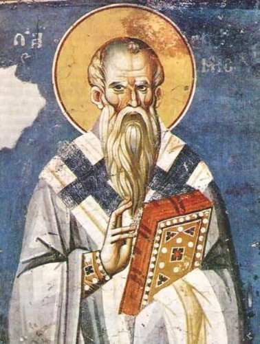 Image -- An icon of Saint Clement I.