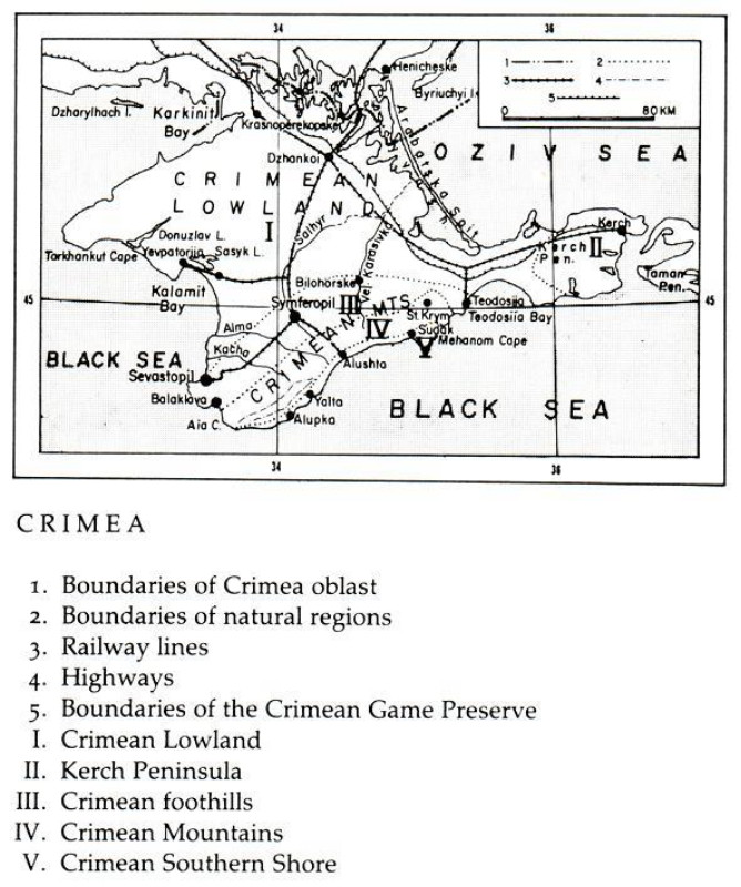 Image from entry Crimea in the Internet Encyclopedia of Ukraine