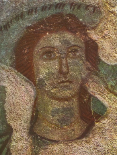 Image -- The head of Demeter (Kerch, 1st century AD fresco).