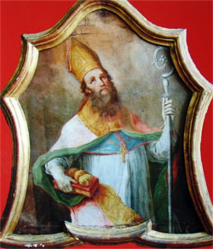 Image -- Luka Dolynsky: Saint Nicholas (1815).