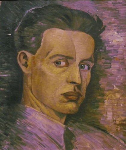 Image -- Oleksander Dovzhenko: Self-portrait.