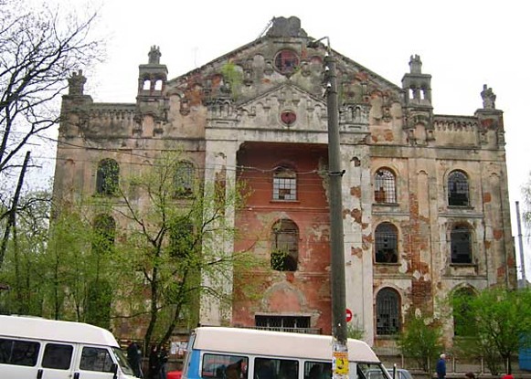 Image -- Drohobych synagogue.
