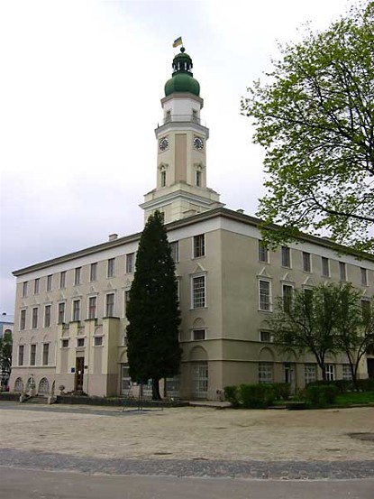 Image -- Drohobych town hall.