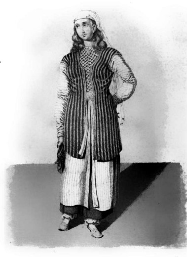 Image -- Greek woman of Crimea (1840).