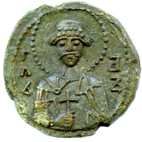 Image - A seal with an image of Prince Hlib Volodymyrovych (ca 1113-19).
