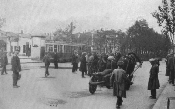 Image -- Hauling corpses off the streets of Kharkiv during the Famine-Genocide (1933).