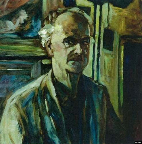 Image -- Pavlo Hromnytsky: Self-portrait.