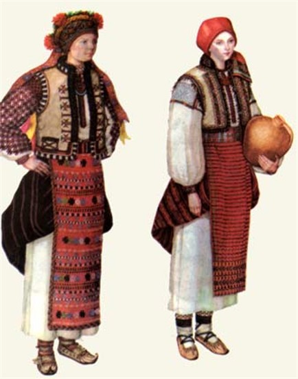 Image -- Hutsul traditional dress.