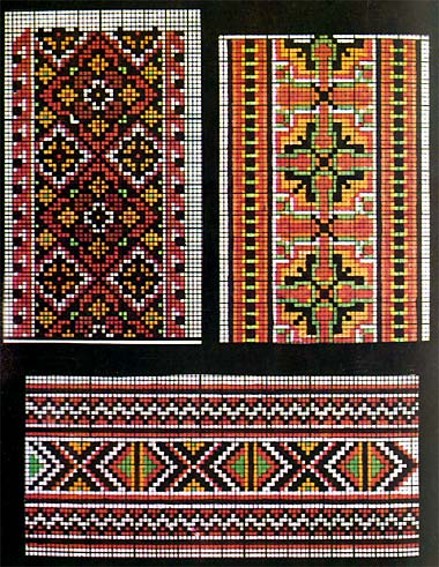 Image -- Hutsul embroidery patterns.