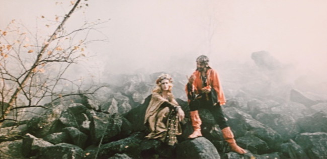 Image -- A scene from The Forest Song Mavka (1980), directed by Yurii Illienko.
