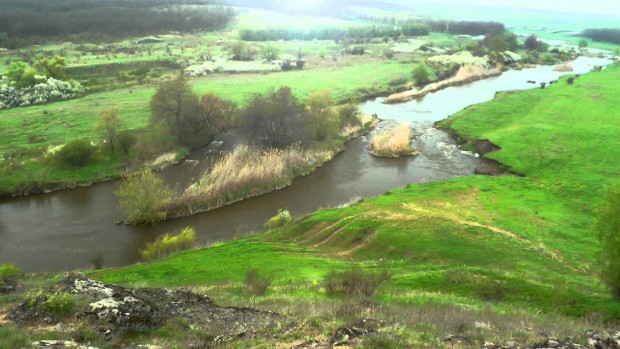 Image -- The Kalmiius River in its upper reaches.