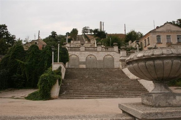 Image -- The Mitridat Stairs in Kerch, Crimea.