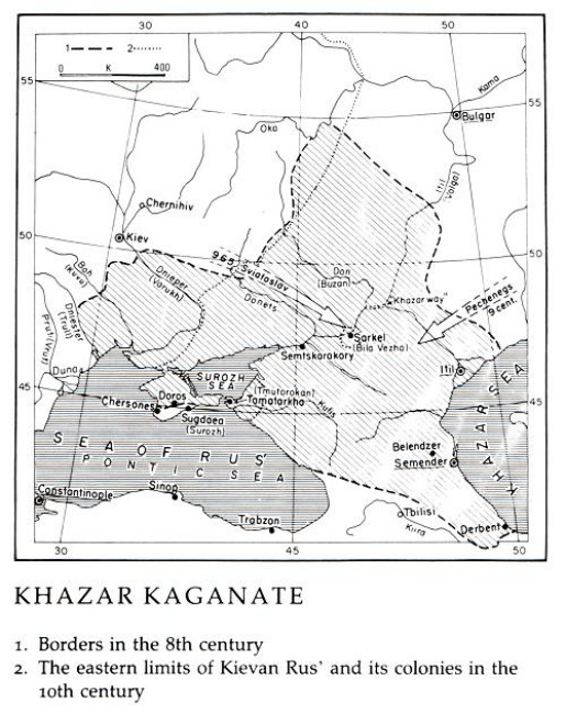 Image from entry Khazars in the Internet Encyclopedia of Ukraine
