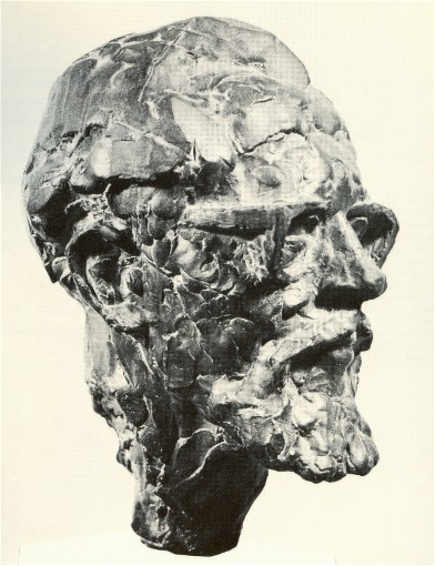 Image -- Eugene Kocis: Sculpture of Myron Levytsky.