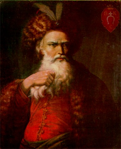 Image -- An early 19th-century portrait of Hetman Petro Konashevych-Sahaidachny.