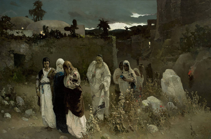 Image - Wilhelm Kotarbinski: The Three Marys at the Tomb.