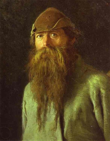 Image -- Ivan Kramskoi: A Forester (1874).