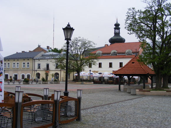 Image -- Krosno: city center.