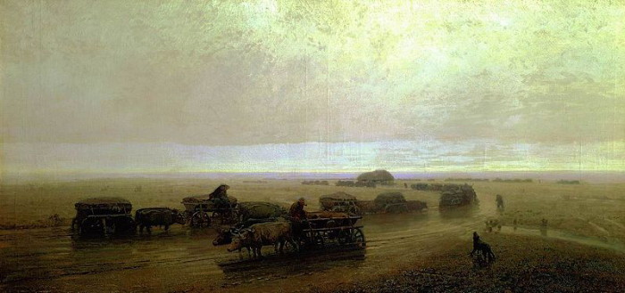 Image -- Arkhyp Kuindzhi: Mariiupol Route (1875).