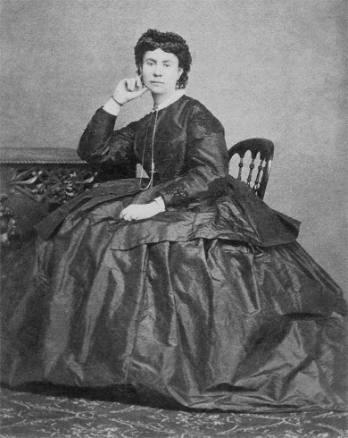 Image -- Oleksandra Kulish (Hanna Barvinok, 1866 photo).
