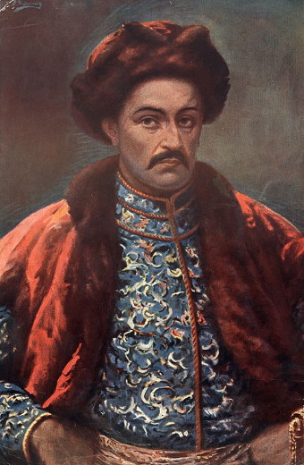Image -- Osyp Kurylas: Portrait of Ivan Mazepa.