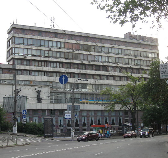 Image -- The Artists Building in Kyiv: headquarters of the National Union of Artists of Ukraine.