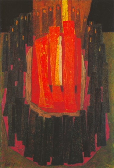 Image -- Myron Levytsky: Jan Hus (1961).