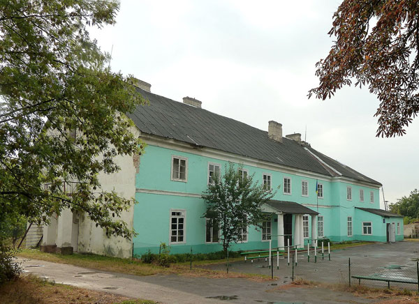 Image -- Liuboml, Volhynia oblast: Branicki palace building.
