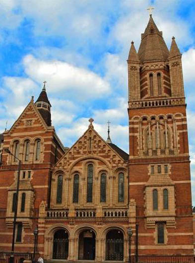 Image -- London, England: the Ukrainian Greek Catholic cathedral.