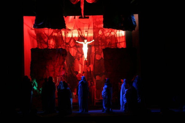 Image -- Lviv National Academic Ukrainian Drama Theater: the production of Jesus, the Son of God.