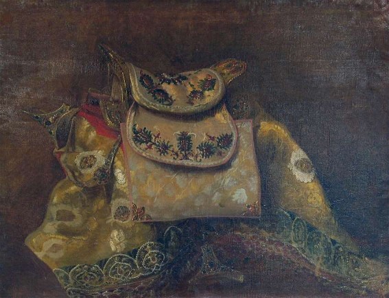 Image -- Oleksander Lytovchenko: A Saddle (date unknown).